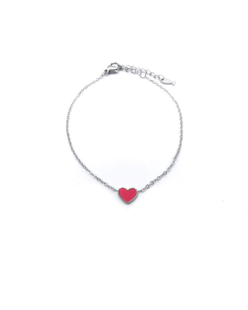 HEART STEEL BRACELET