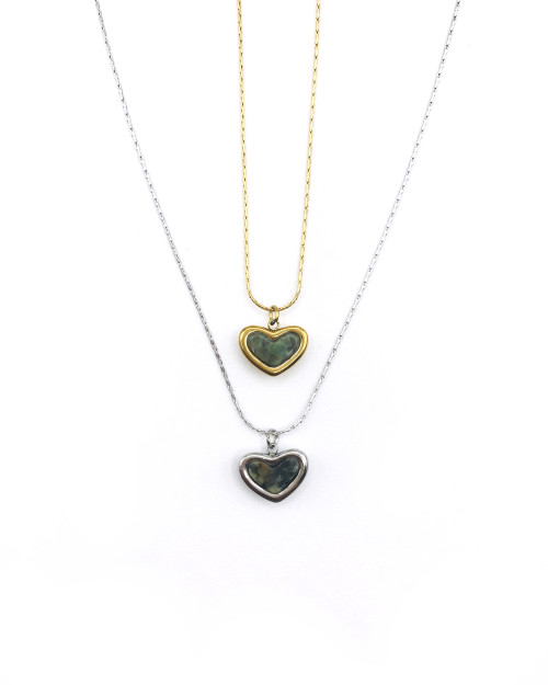 HEART STEEL NECKLACE