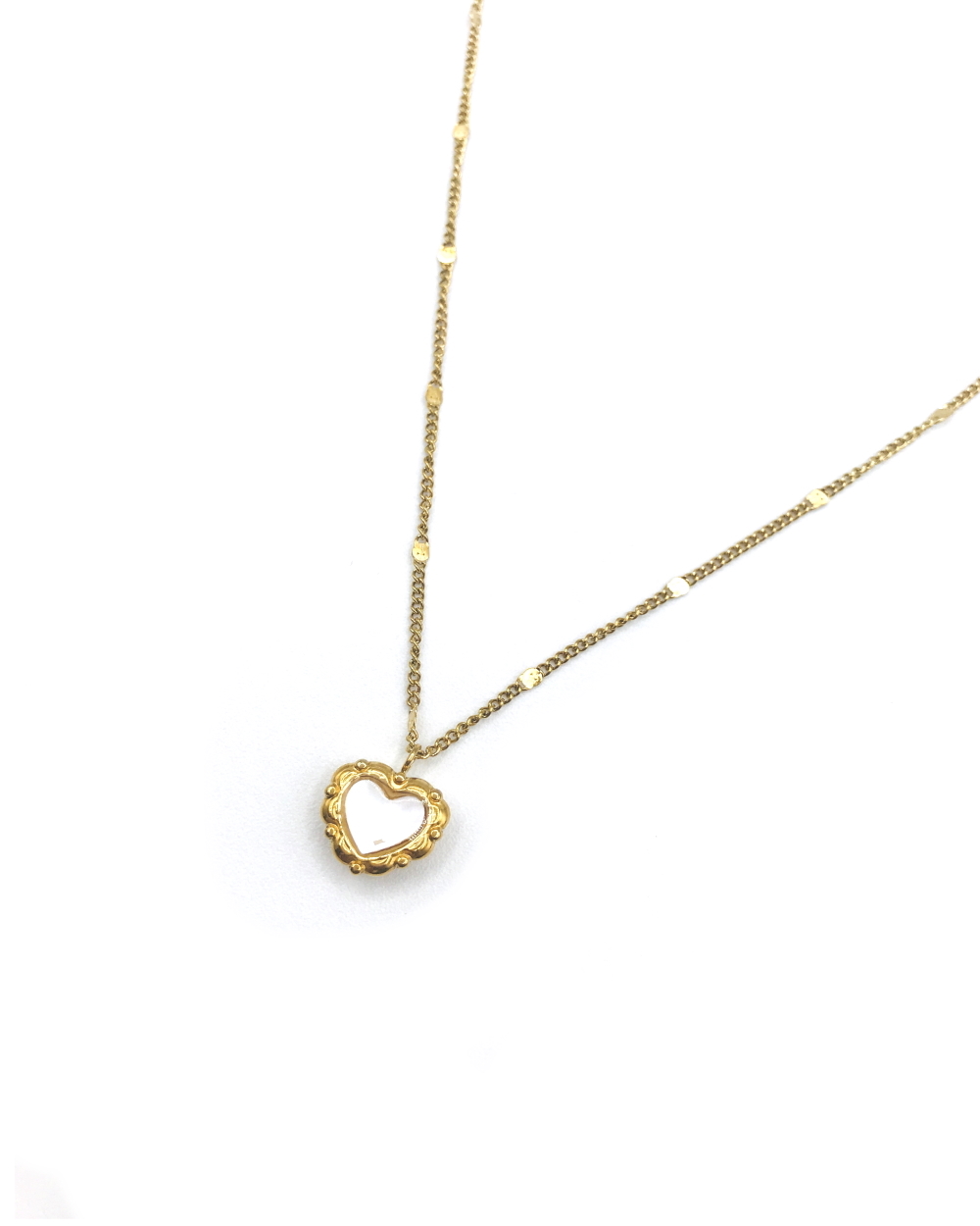 HEART STEEL NECKLACE