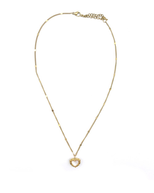 HEART STEEL NECKLACE