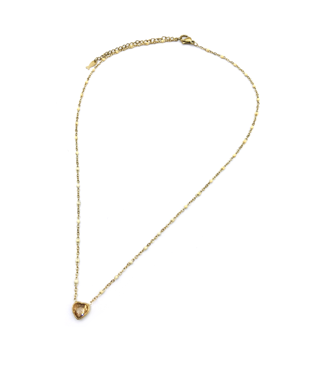 HEART STEEL NECKLACE