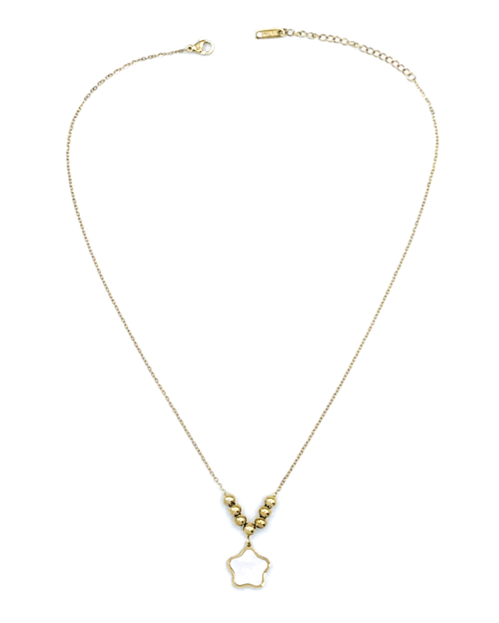 Stainless Stell Pearl Necklace