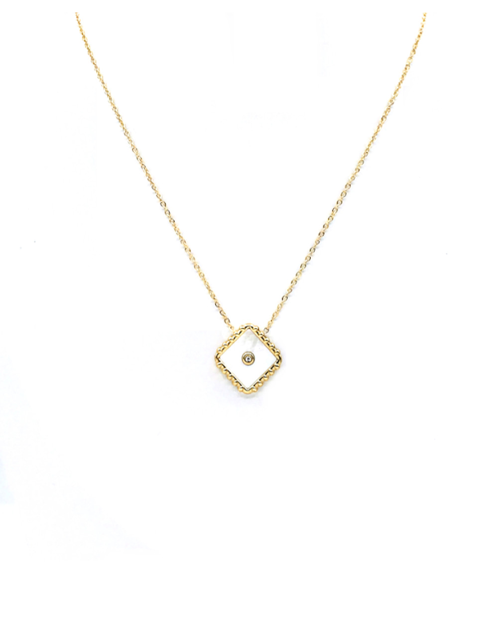 Stainless Stell Pearl Necklace