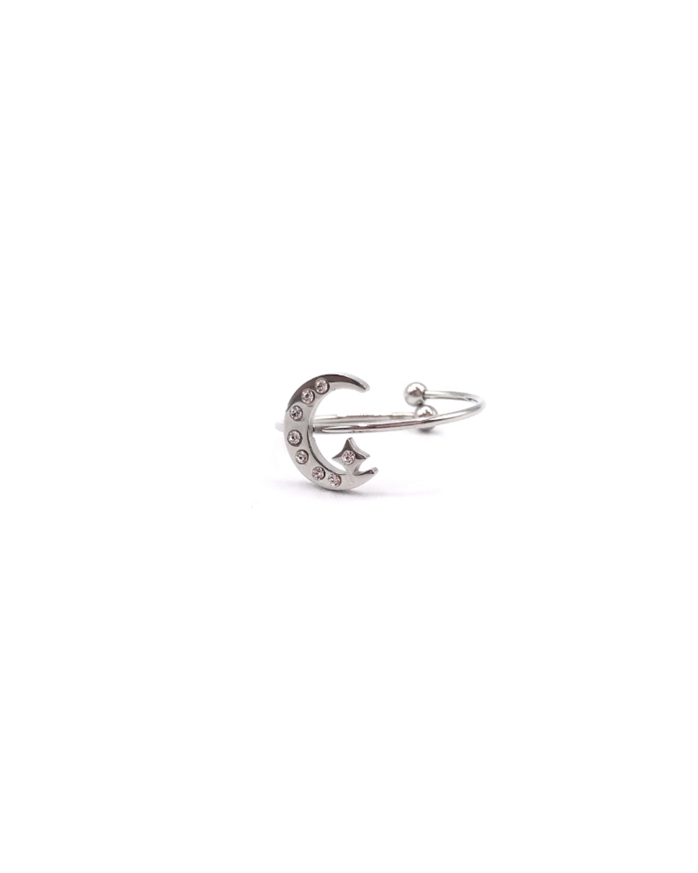 MOON&STAR  STEEL RING