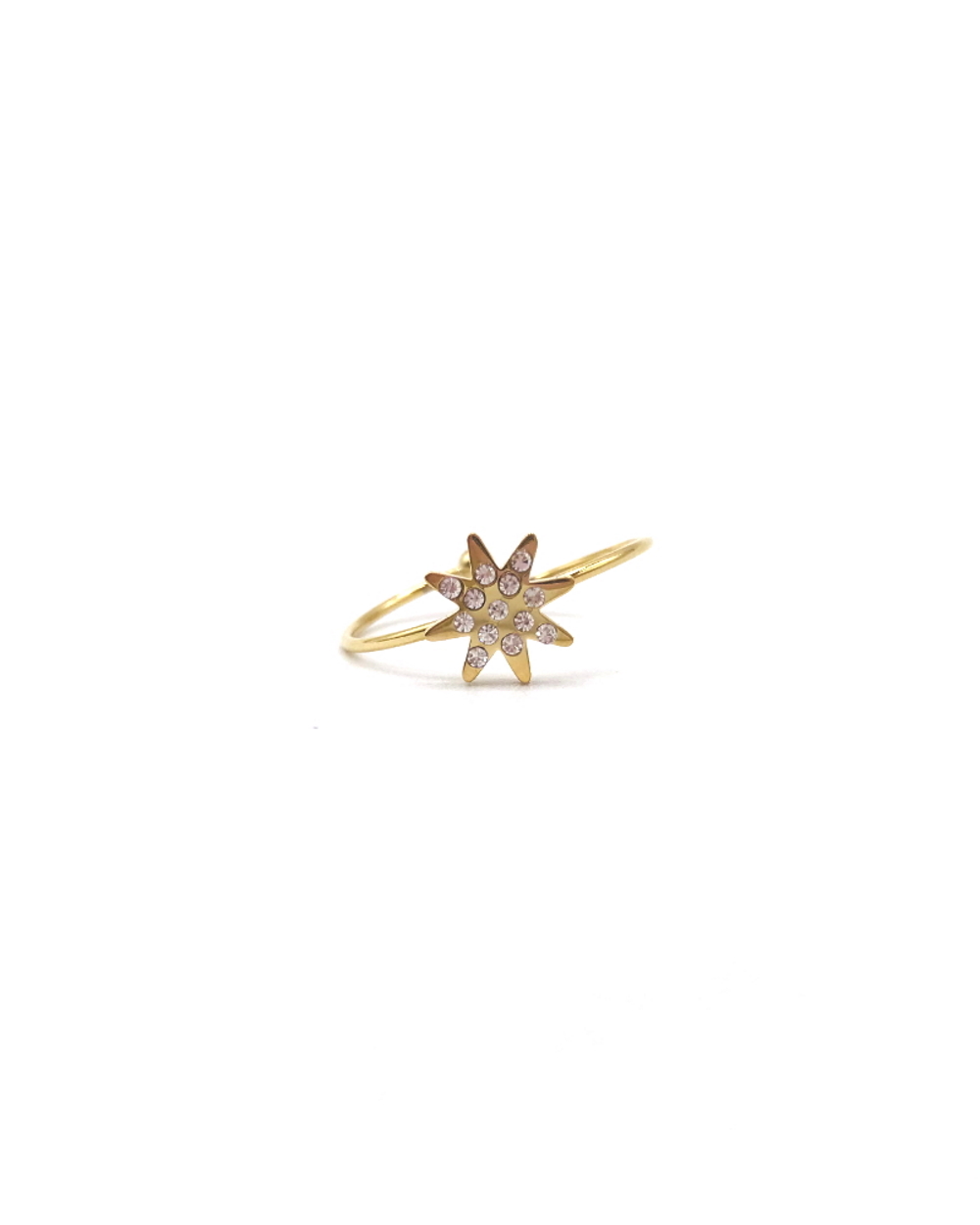 BRIGHT STAR  STEEL RING