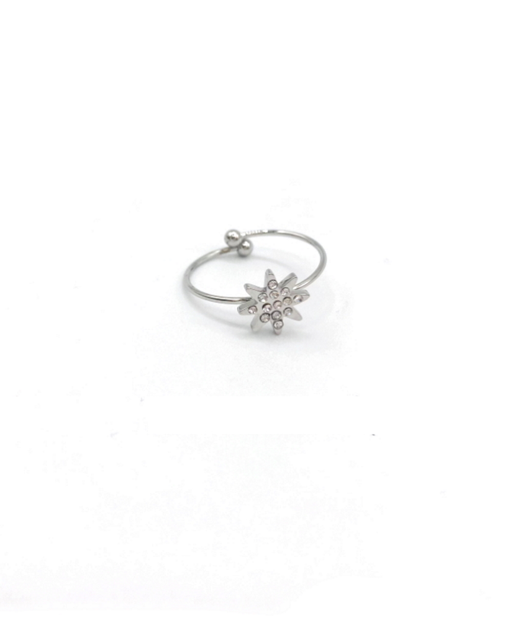 BRIGHT STAR  STEEL RING
