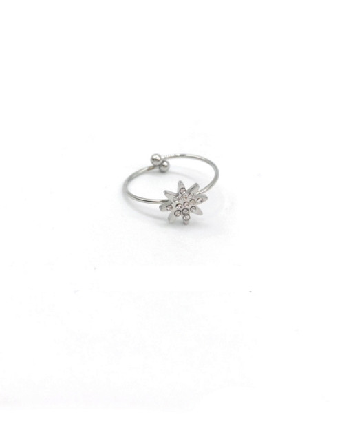 BRIGHT STAR  STEEL RING