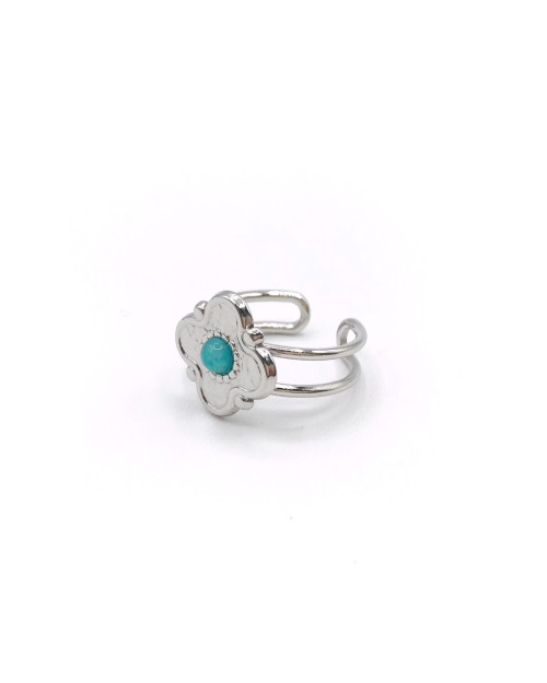 TREVO BLUE STEEL RING