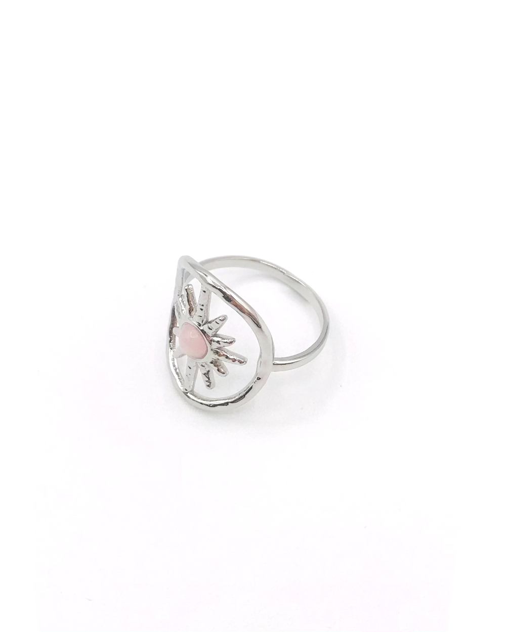 SIRIUS PINK STEEL RING