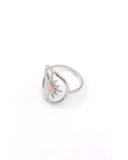 SIRIUS PINK STEEL RING