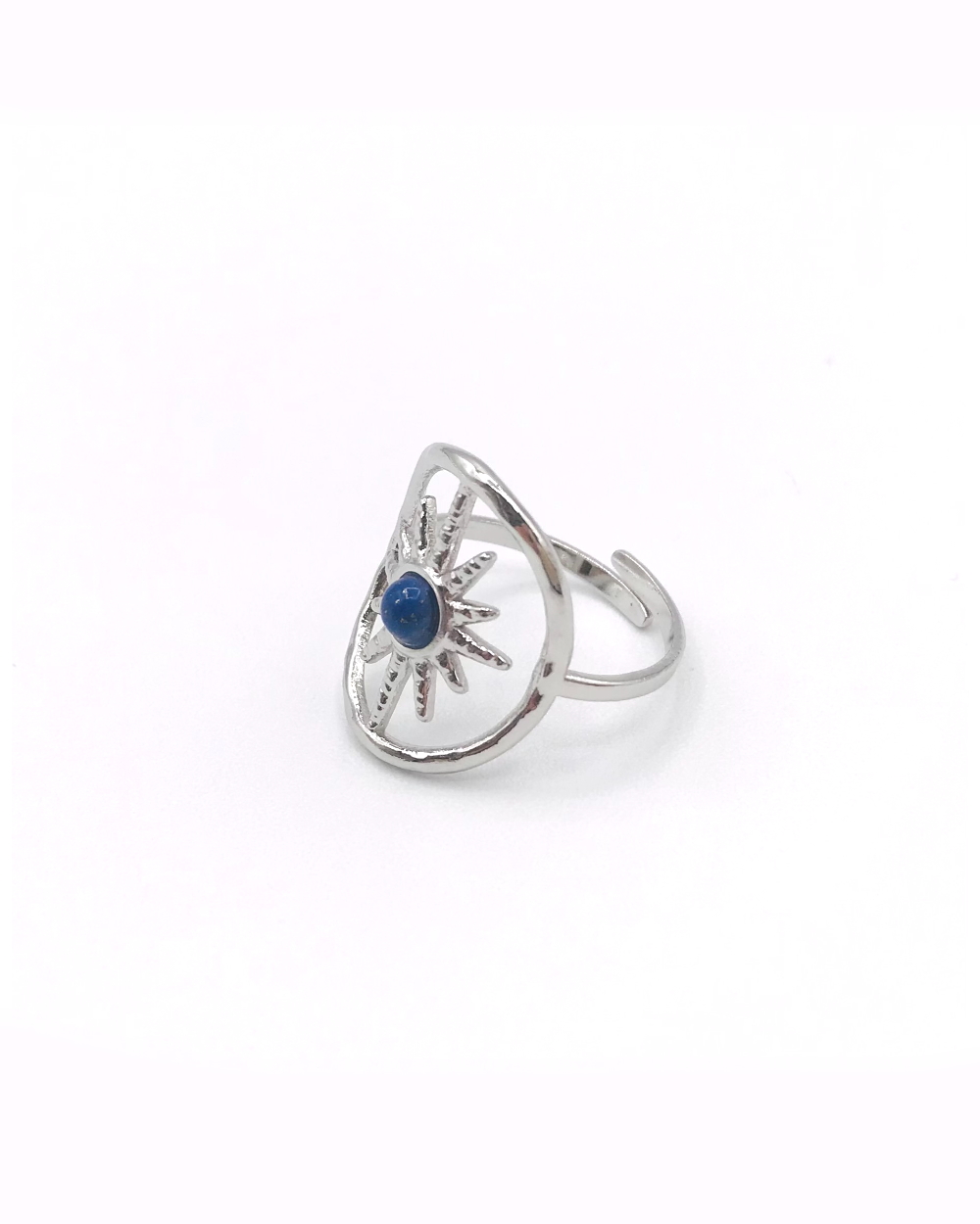 SIRIUS NAVY STEEL RING