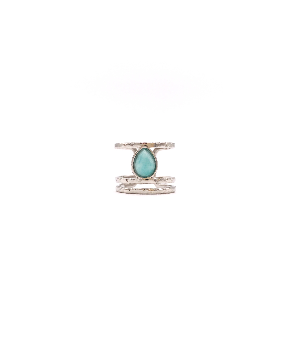 AMELIA STEEL RING SKYBLUE