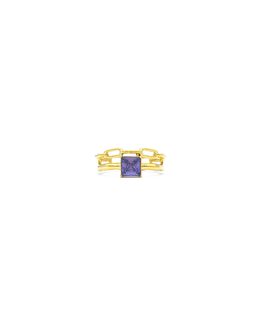 ATENA STEEL RING PURPLE