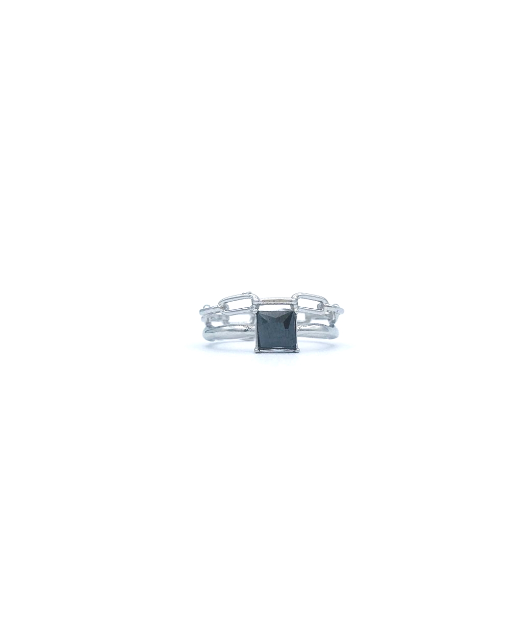 ATENA STEEL RING BLACK