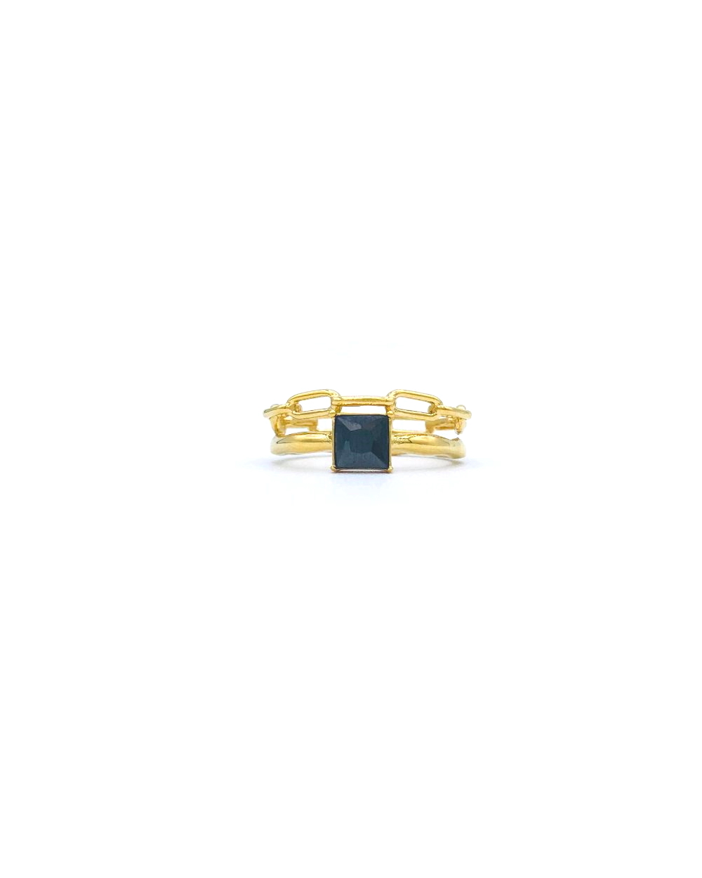 ATENA STEEL RING BLACK