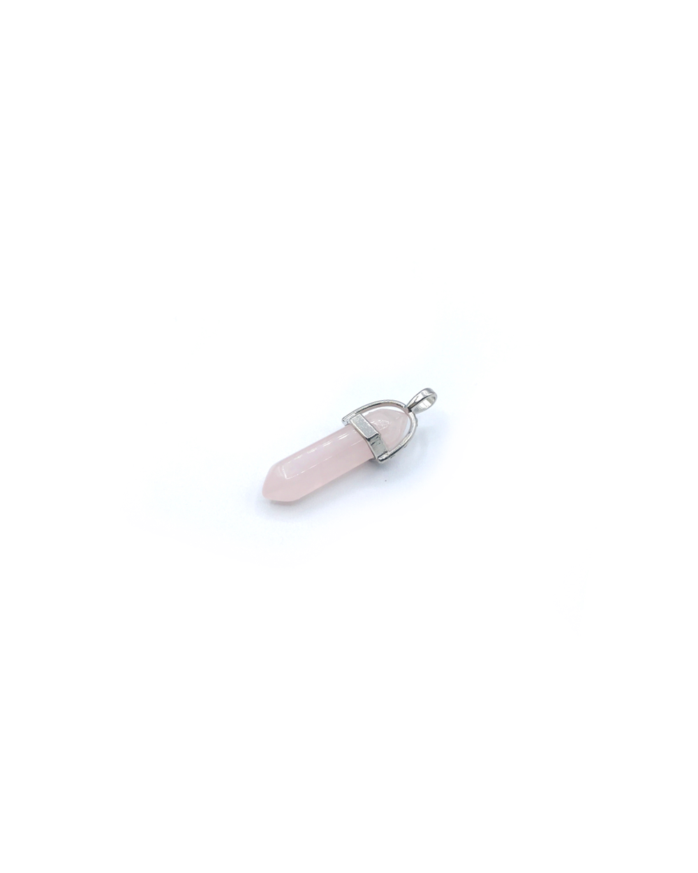 STONE PENDANT QUARTZ ROSA